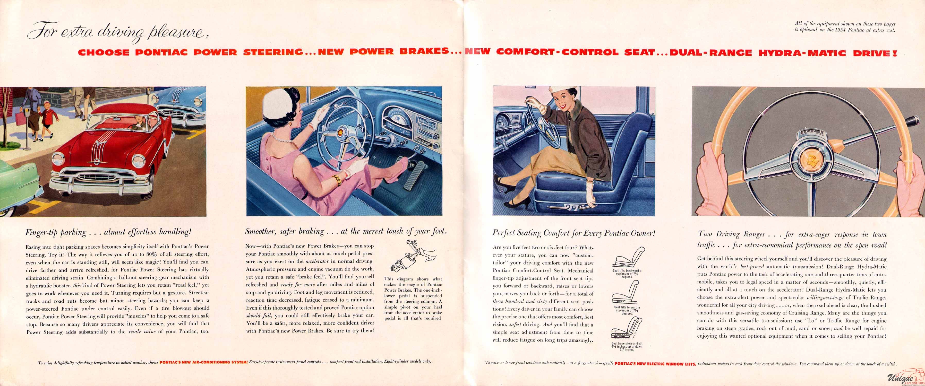 1954 Pontiac Prestige Brochure Page 4